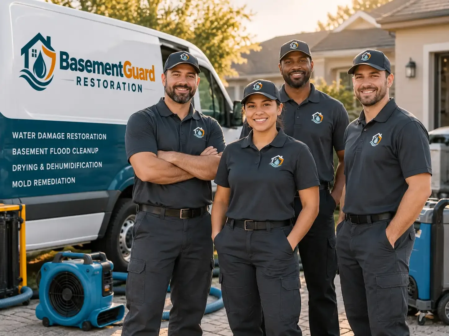 Basement Water Damage Restoration company in Engadine, MI
